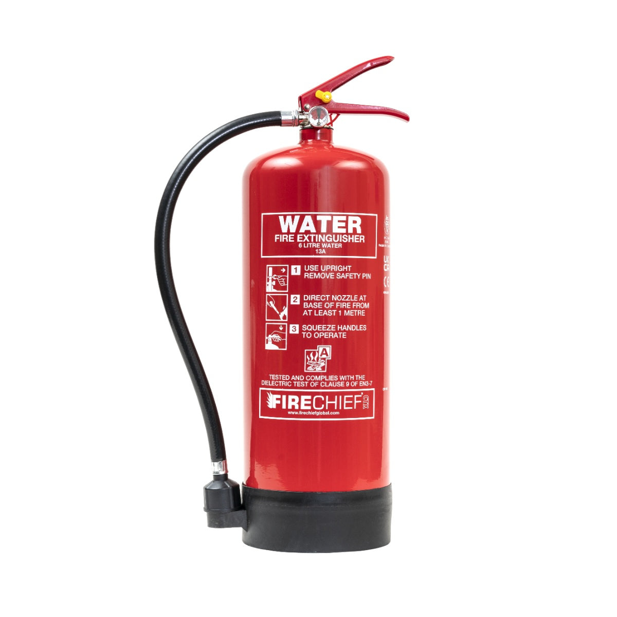 6L Water Fire Extinguisher CTX (EN3)