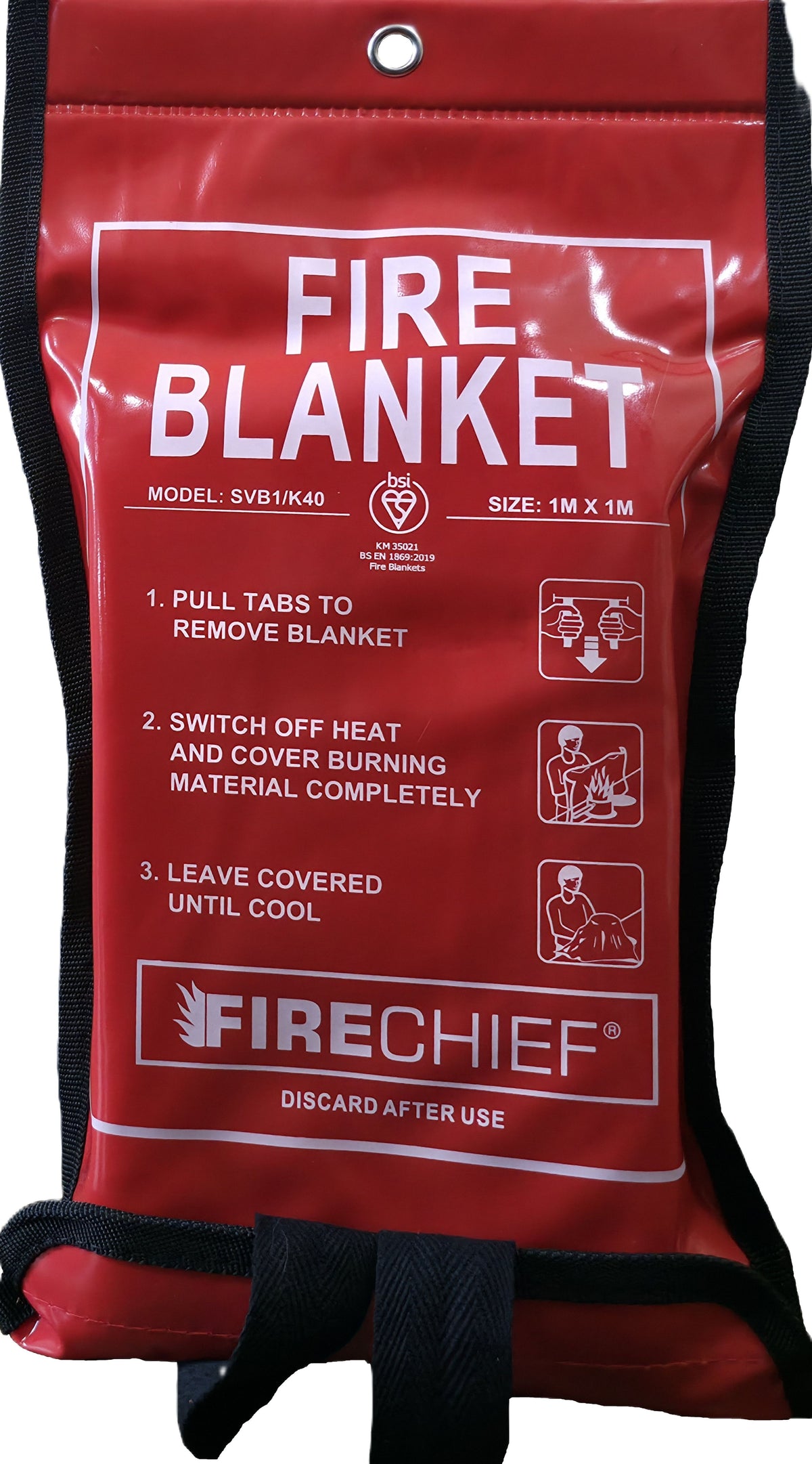 Fire Blanket 1m x 1m — Kitchen & Home