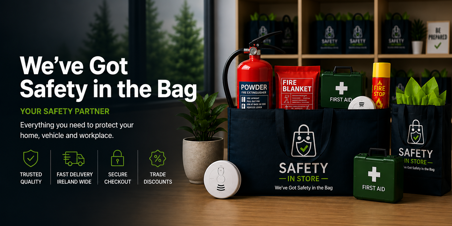 We've Got Safety in the Bag