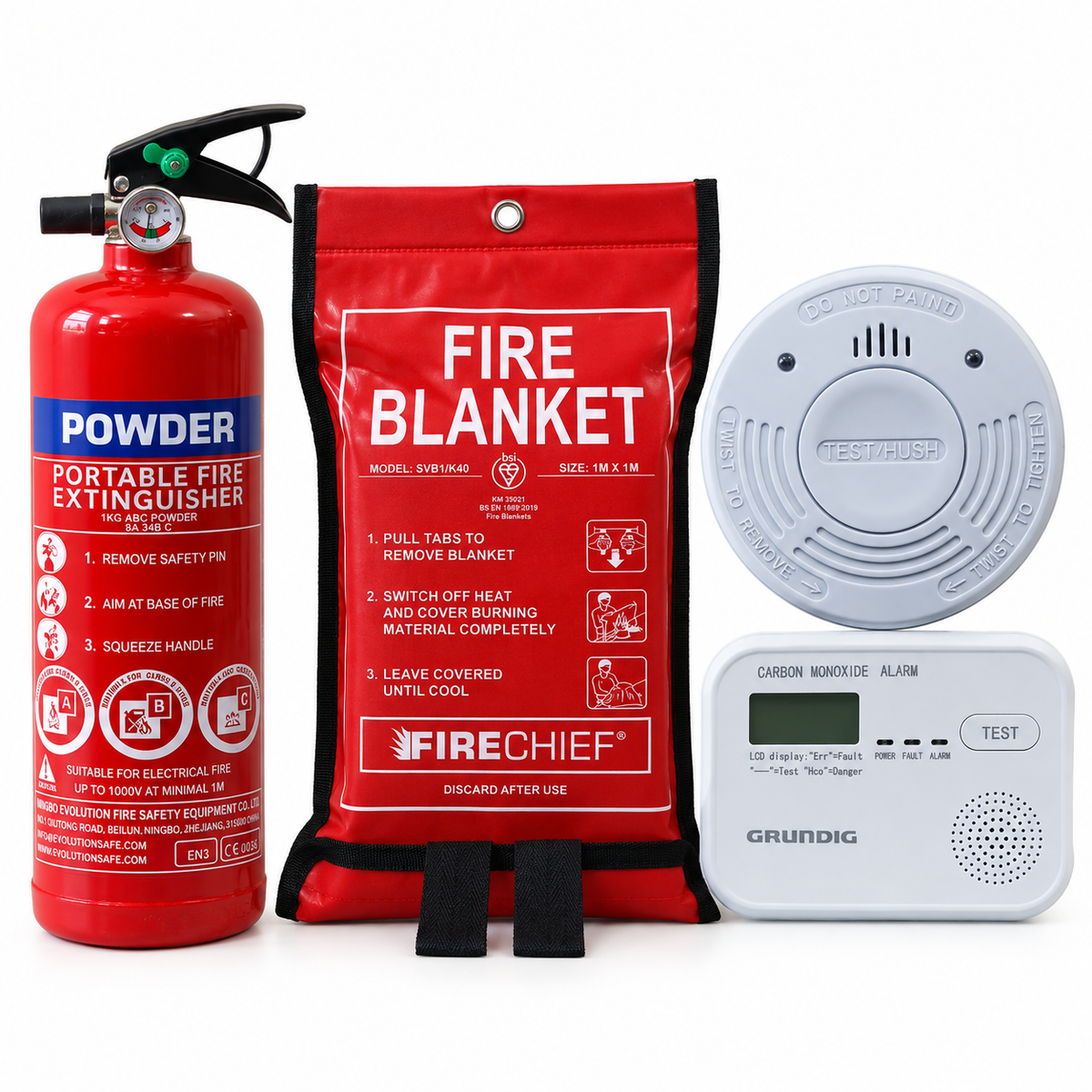 Premium Home Fire Safety Bundle