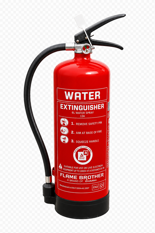 6 Litre Water Fire Extinguisher (EN3)