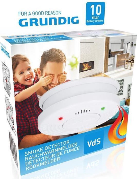 Grundig 10-Year Smoke Alarm | Safety in Store